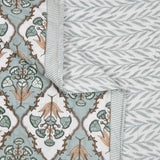 Cotton Single Size Quilt Hand Block Print for Light Winters (60x90 Inches) Rajai Razai