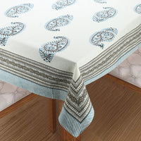 grey blue paisley
