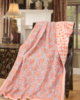 Cotton Single Size Quilt Hand Block Print for Light Winters (60x90 Inches) Rajai Razai