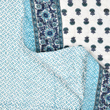 King Size Quilt/Rajai Cotton Hand Block Print  (90 inch X 108 inch) Rajai Razai