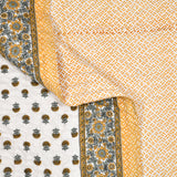 King Size Quilt/Rajai Cotton Hand Block Print  (90 inch X 108 inch) Rajai Razai