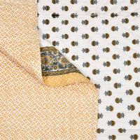 King Size Quilt/Rajai Cotton Hand Block Print  (90 inch X 108 inch) Rajai Razai