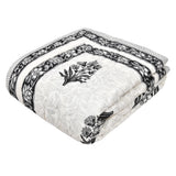 Cotton Single Size Quilt Hand Block Print for Light Winters (60x90 Inches) Rajai Razai
