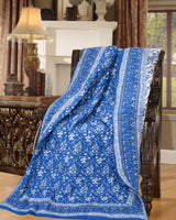 Cotton Single Size Quilt Hand Block Print for Light Winters (60x90 Inches) Rajai Razai