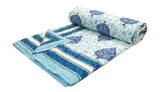 King Size Quilt/Rajai Cotton Hand Block Print  (90 inch X 108 inch) Rajai Razai